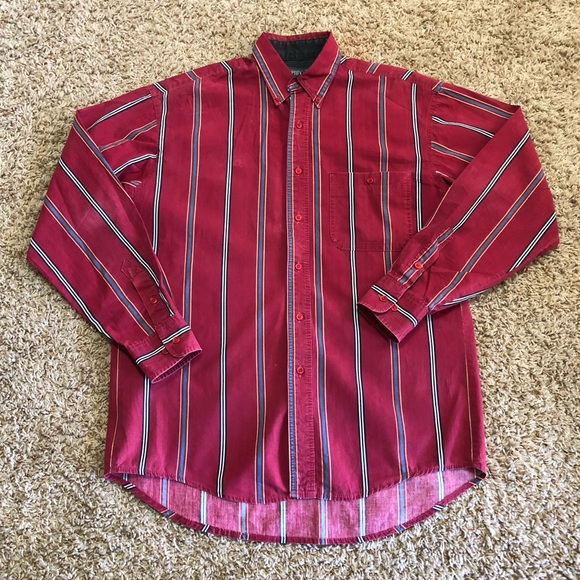 Twenty X by Wrangler Button Down Long Sleeve Shirt Sz 15 1/2 x 34/35